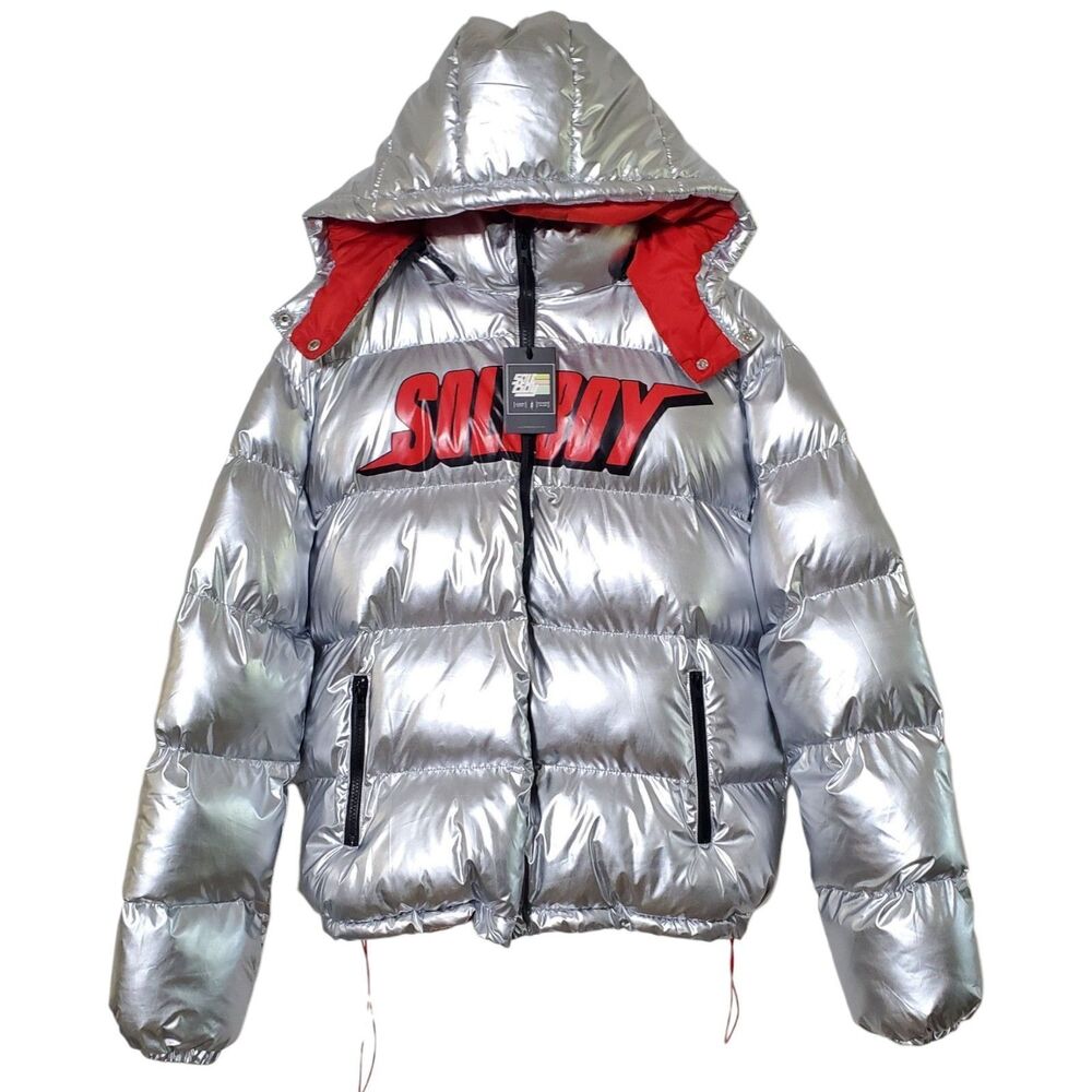 Soleboy Bloody Chrome Bubble Jacket Size S Puffer Streetwear Hip Hop Mens